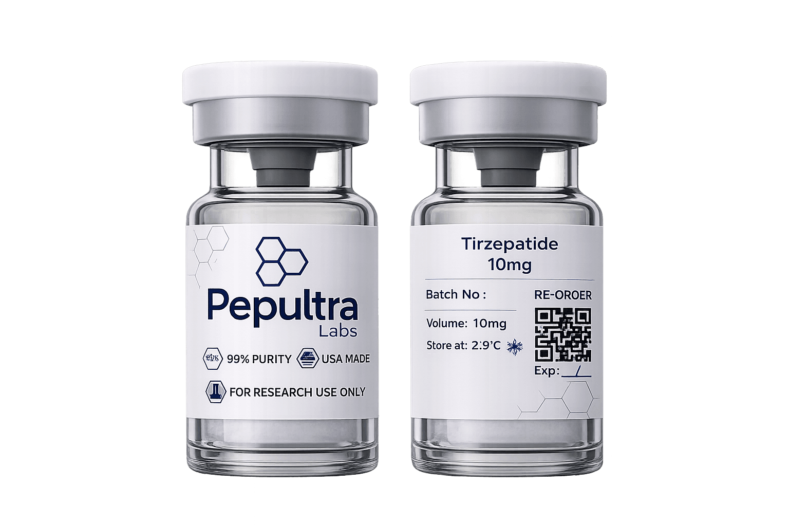 GLP-2 vial and packaging